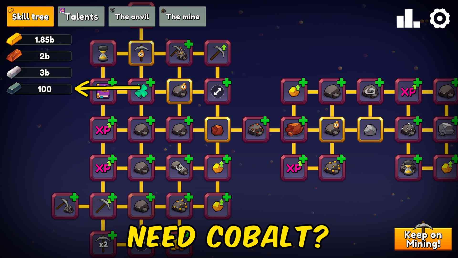 Keep on Mining! — Resource Manager (screenshot 3)